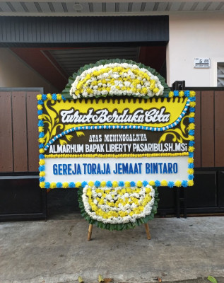 Papan Bunga Duka di Dipa