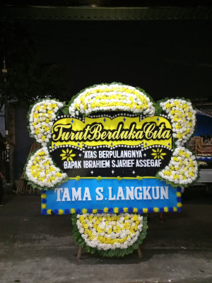 Papan Bunga Duka di Dipa