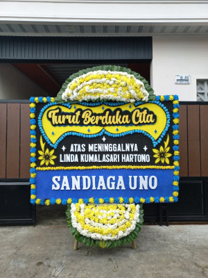 Papan Bunga Duka di Dipa